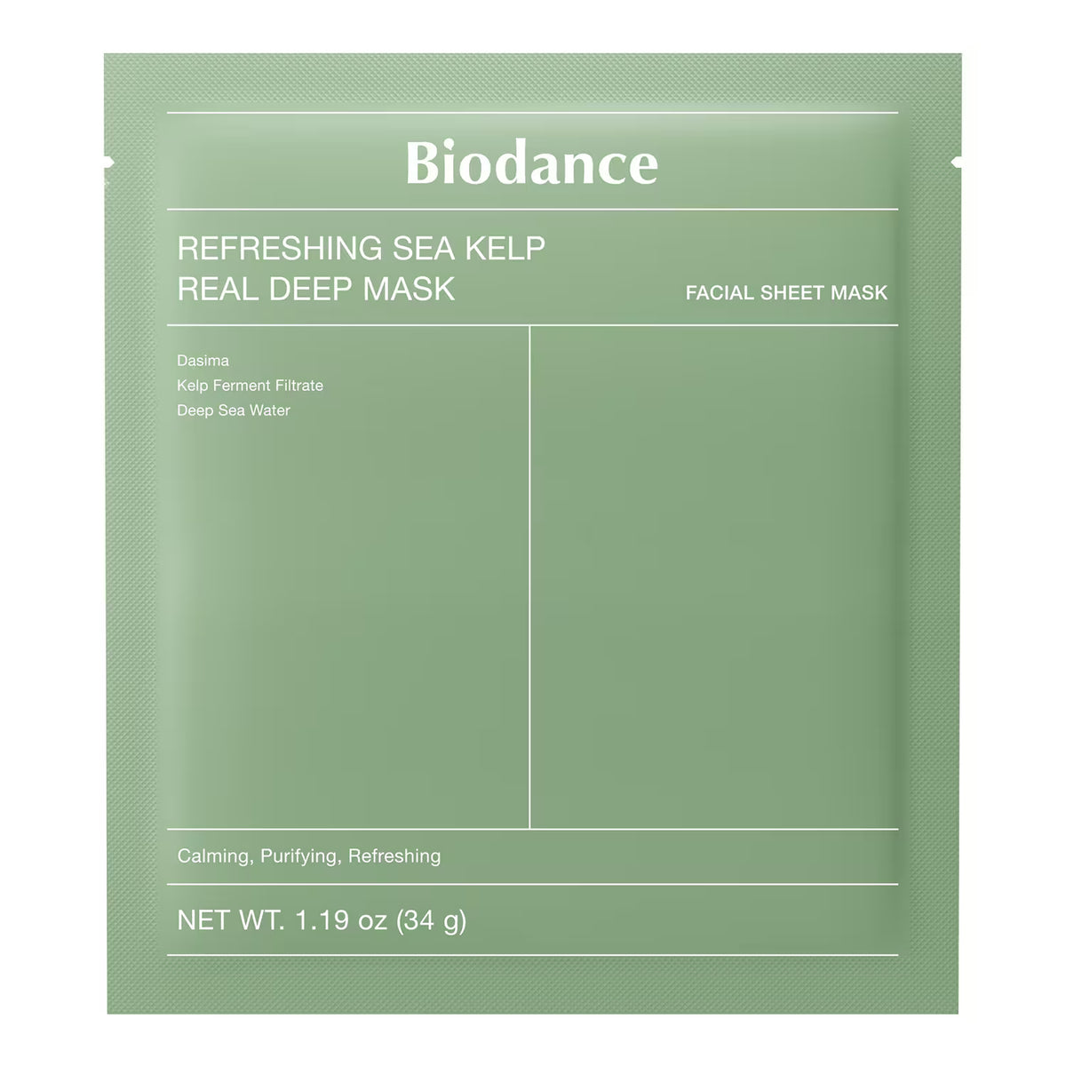 Biodance - Masque Bio Collagen-Real Deep de Biodance - 4 masques, 34 g chacun