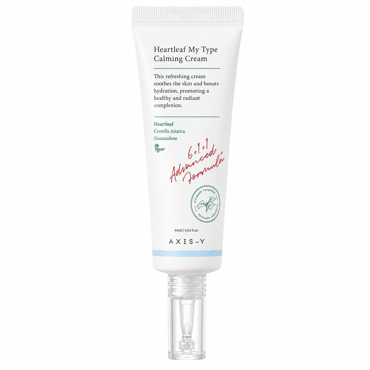 AXIS-Y – Crème apaisante Heartleaf My Type, 60 ml