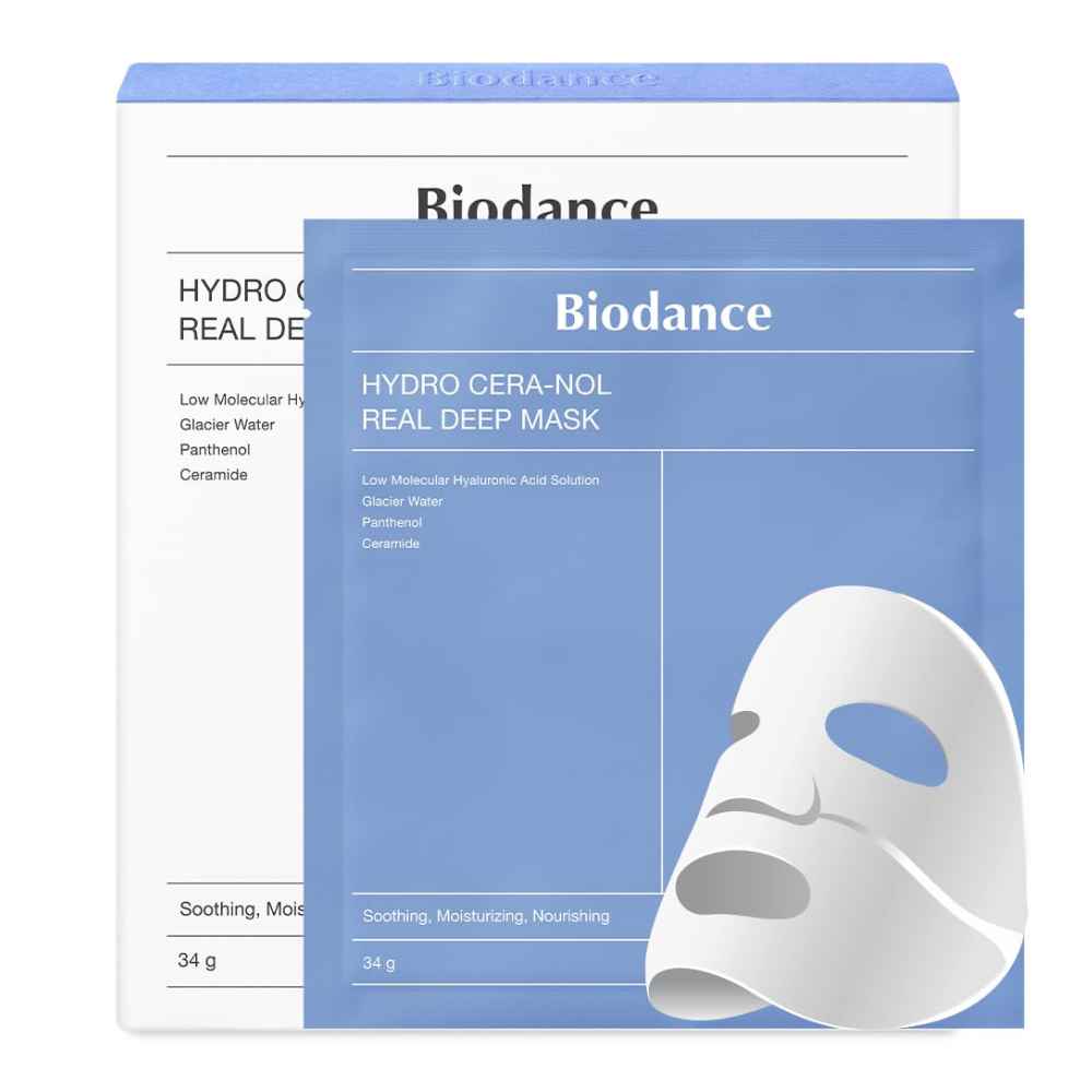 Biodance – Masque Hydro Cera-Nol Real Deep, 4 x 34 g
