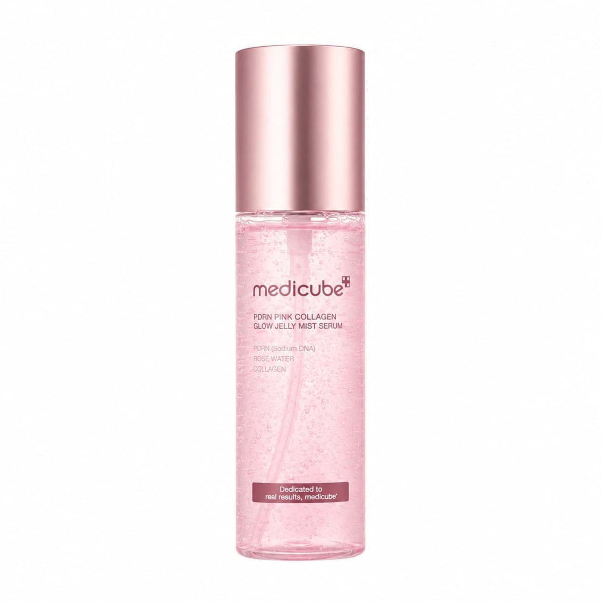 Medicube – Sérum en brume gelée éclat collagène rose PDRN, 100 ml
