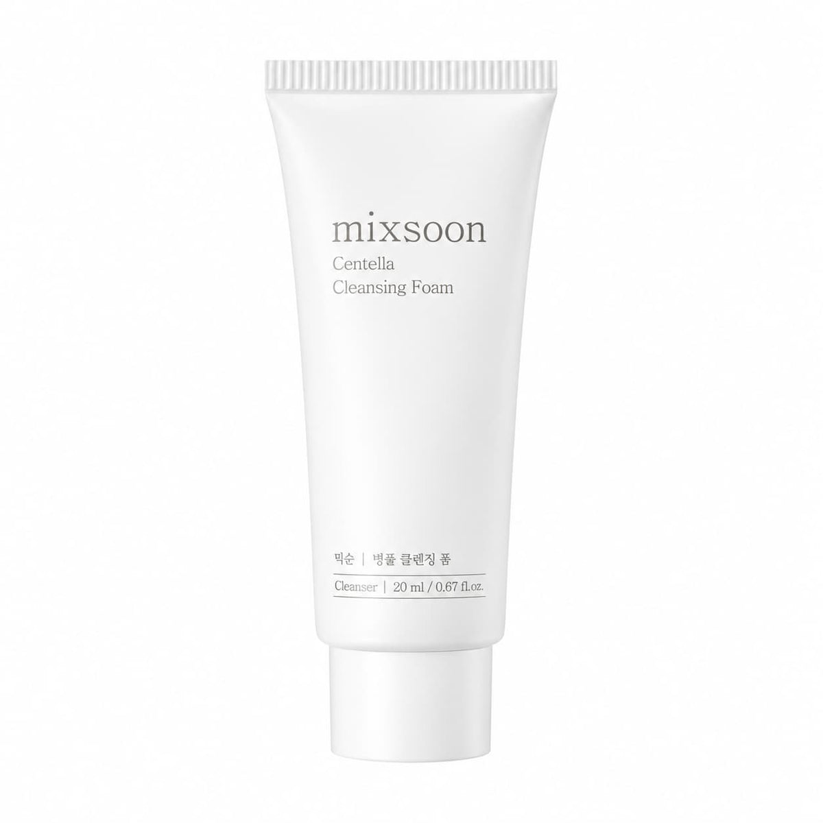 Mixsoon – Mini mousse nettoyante Centella, 20 ml