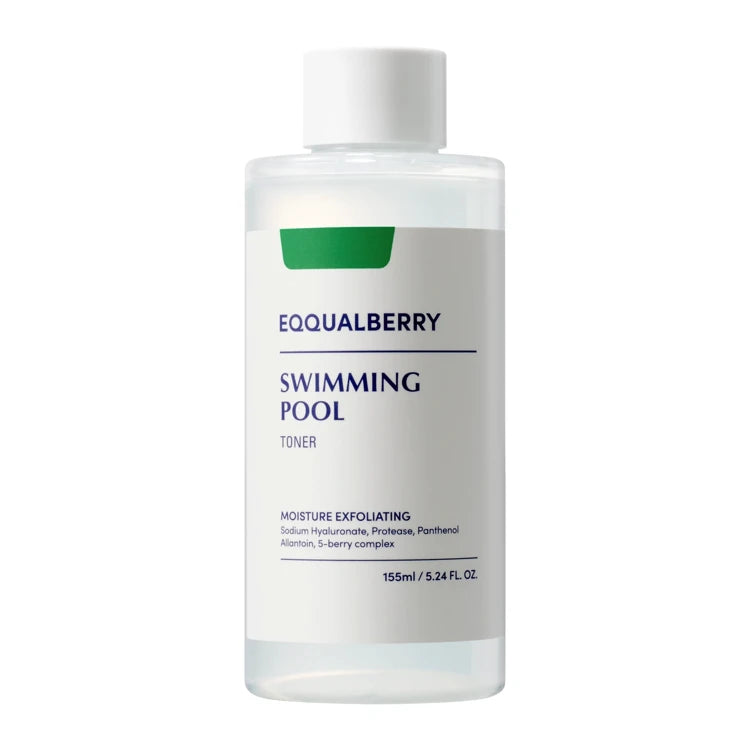 Eqqualberry – Lotion tonique quotidienne pour le visage Swimming Pool, 155 ml